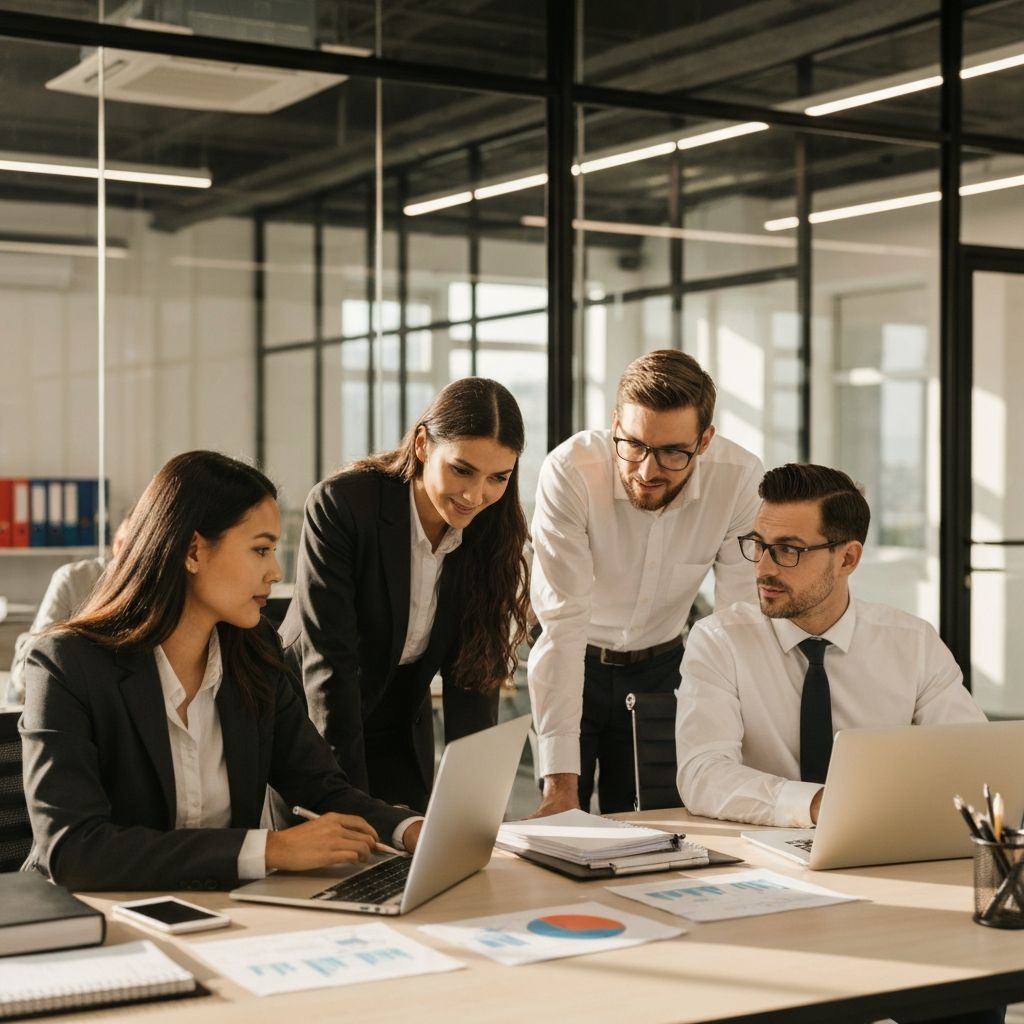 Equipe Portal Legal trabalhando